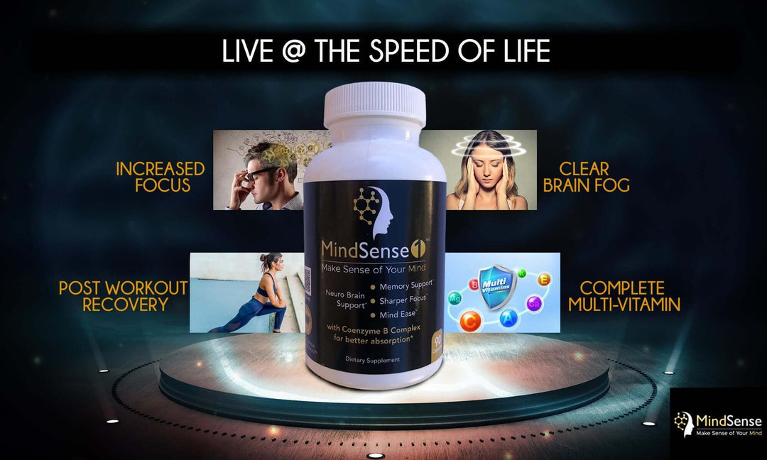 How to Find the Right Supplements for Energy and Mindfulness - MindSense Brain Boosting Multi-Vitamins