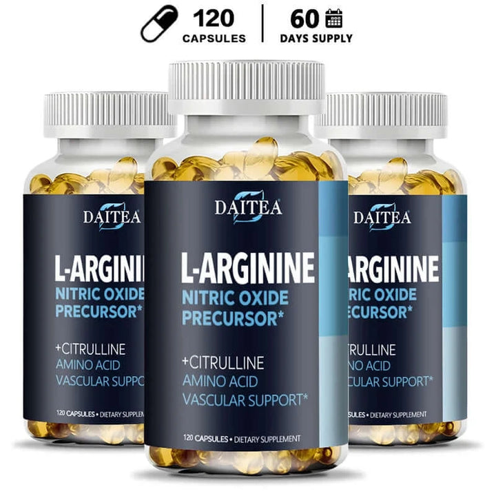 Powerful nitric oxide supplement with L-citrulline and essential amino acids to make training longer and harder