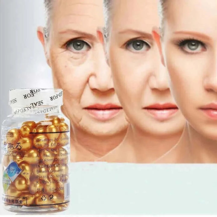 Vitamin E Extract Capsules Anti-wrinkle Whitening Cream