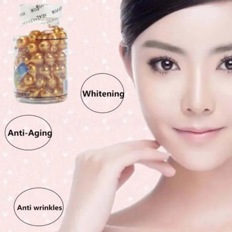 Vitamin E Extract Capsules Anti-wrinkle Whitening Cream