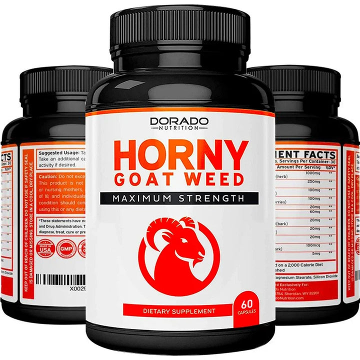 Men's energy supplement - suitable for muscle building, replenishing energy, endurance and motivation - sports supplement