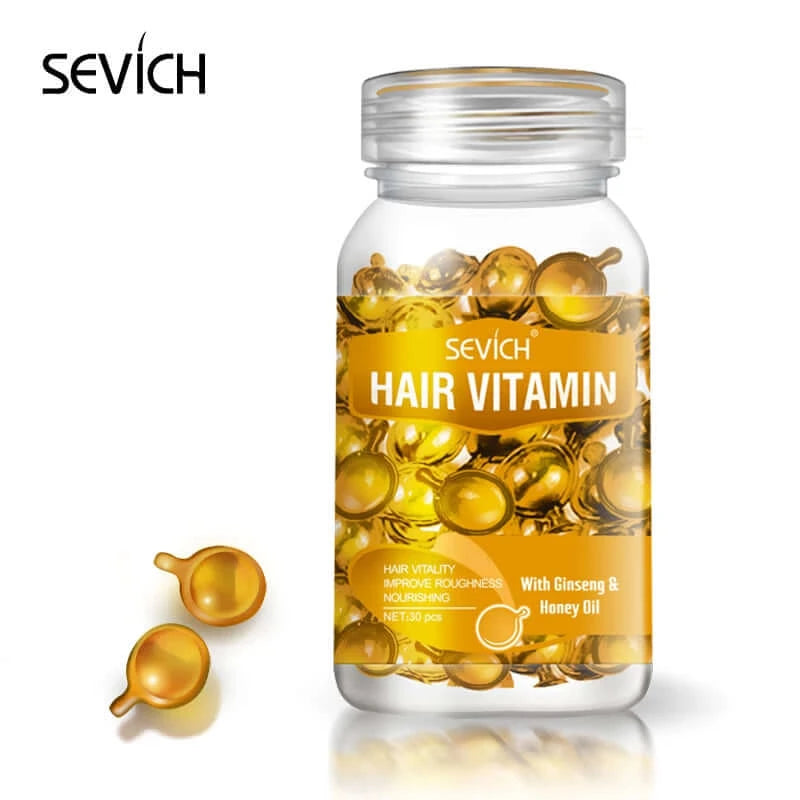 Keratin Complex Oil Hair Care Repair Damaged Hair Serum Anti-Loss Moroccan Hair Oil hair capsules