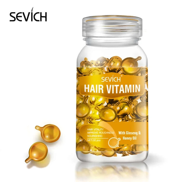 Keratin Complex Oil Hair Care Repair Damaged Hair Serum Anti-Loss Moroccan Hair Oil hair capsules