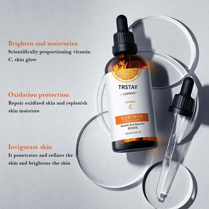 Vitamin C Serum For Face Moisturizing Brightens Skin Repair Smooth Facial Essence Serum Facial Care Skincare Products
