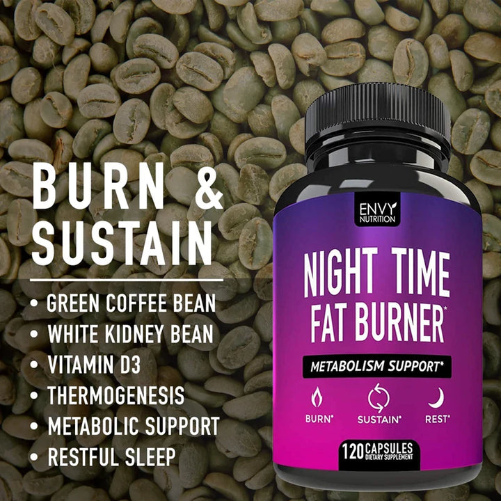 Nighttime Sleep and Weight Management Support Supplement - Healthy Eating - Weight Management for Men and Women | Non-GMO