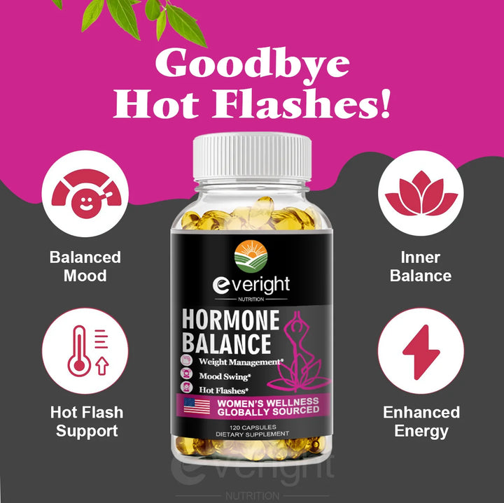 Menopause Supplement for Women - Multibenefit Menopause Health Hormone Balance, Night Sweats Mood  -Various Herbal Extract Pills