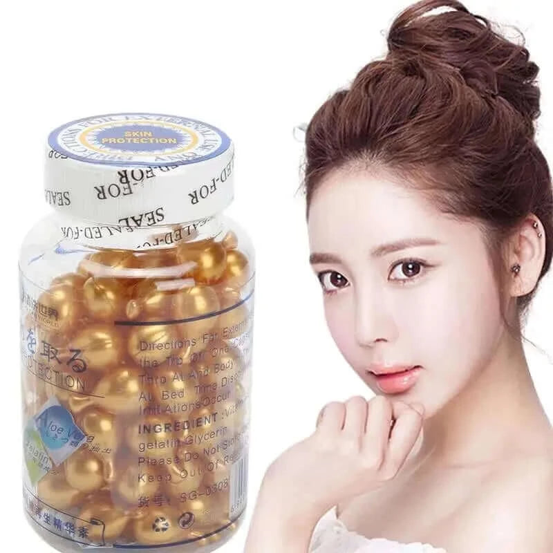 Vitamin E Extract Capsules Anti-wrinkle Whitening Cream